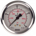 Manómetro de glicerina 5800 Psi H/atrás 63 mm