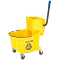 Carro estrujador de mopas 36 Litros