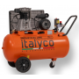 Compresor de aire eléctrico Italyco 2hp 100 lts 220v.