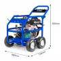 Hidrolavadora Autónoma 3600 PSI 15 Litros 456cc Diesel