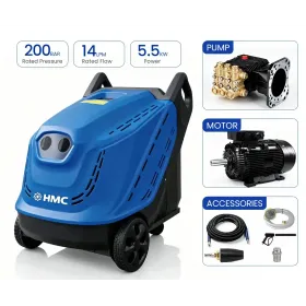 Hidrolavadora Agua Caliente 3000 Psi 15 Lts Total Stop